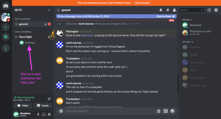 Discord chat & voice – kapn*net